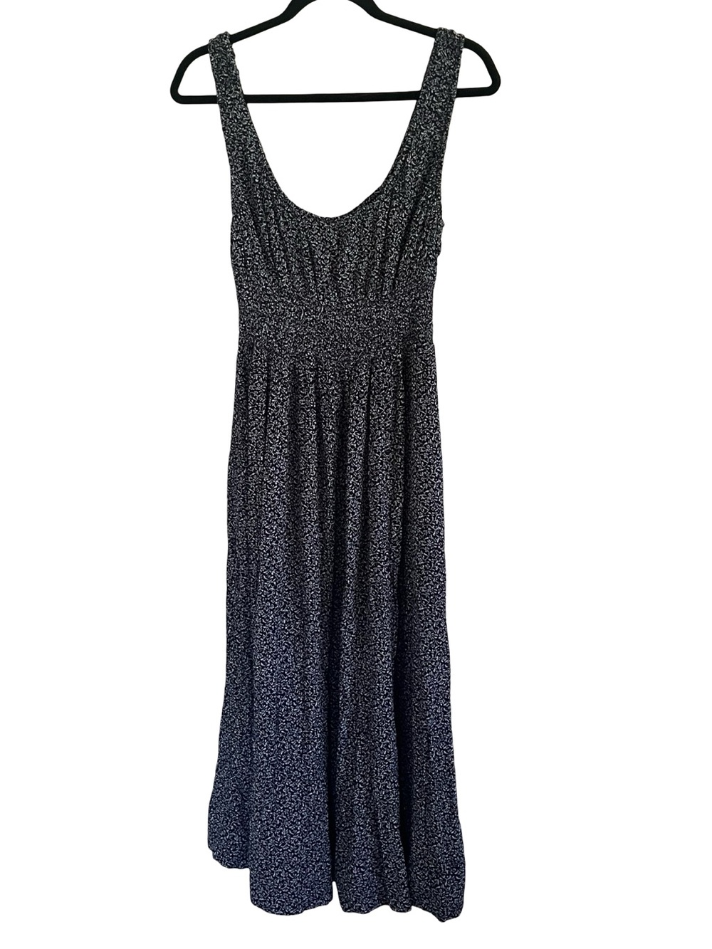 Faherty Sunseeker Midi Dress In Navy Riverton Ditsy NWT Medium